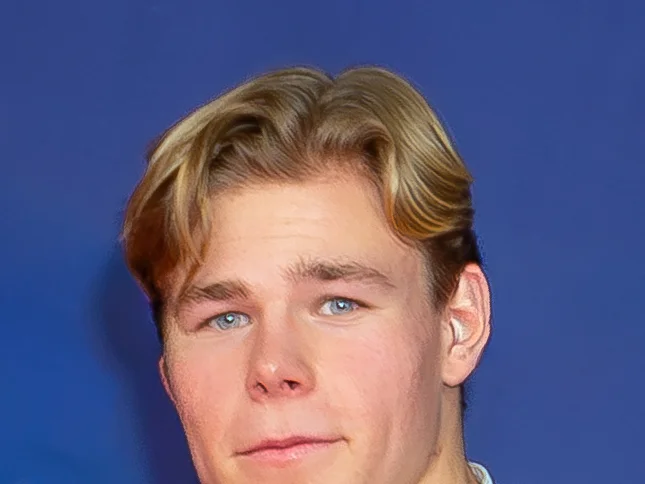 Walter Wallberg på Svenska Idrottsgalan i januari 2023, samma gala där han visade upp flickvännen